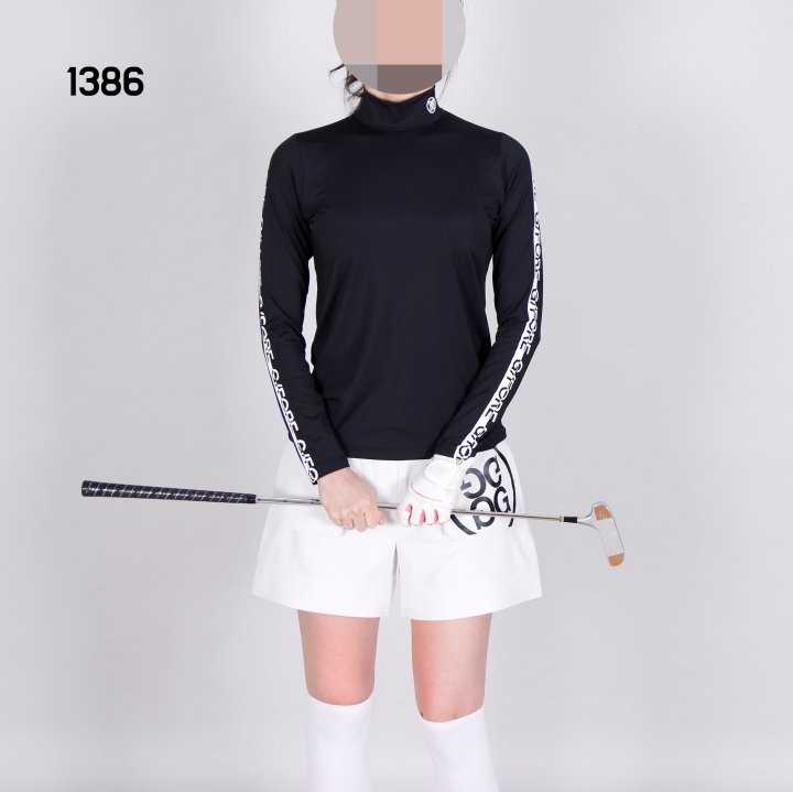 지포어 여자 1386 라인로고 베이스레이어 티셔츠(2color)