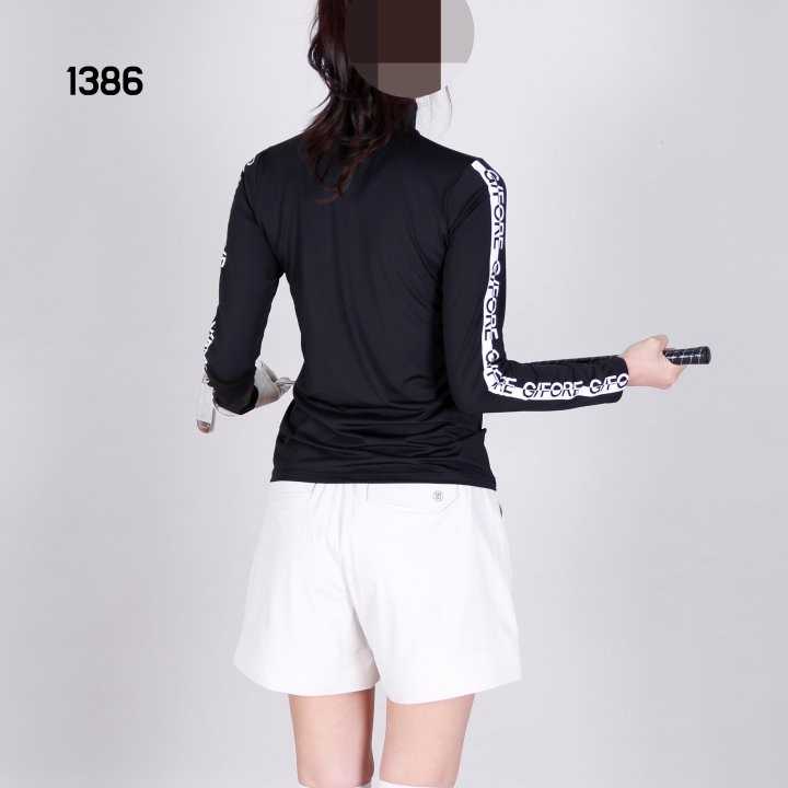 지포어 여자 1386 라인로고 베이스레이어 티셔츠(2color)