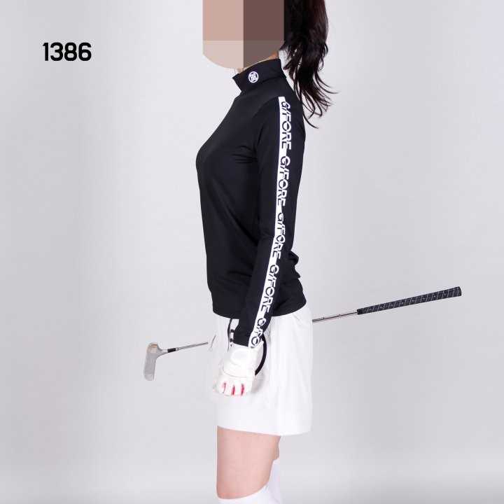 지포어 여자 1386 라인로고 베이스레이어 티셔츠(2color)