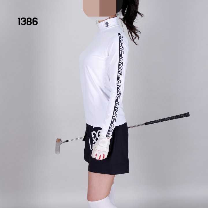 지포어 여자 1386 라인로고 베이스레이어 티셔츠(2color)