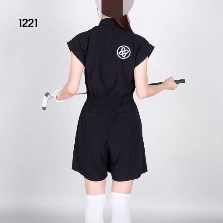 지포어 여자 1221 캡소매 점프수트(2color)