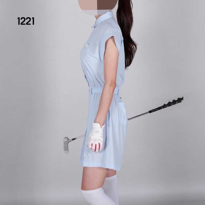 지포어 여자 1221 캡소매 점프수트(2color)