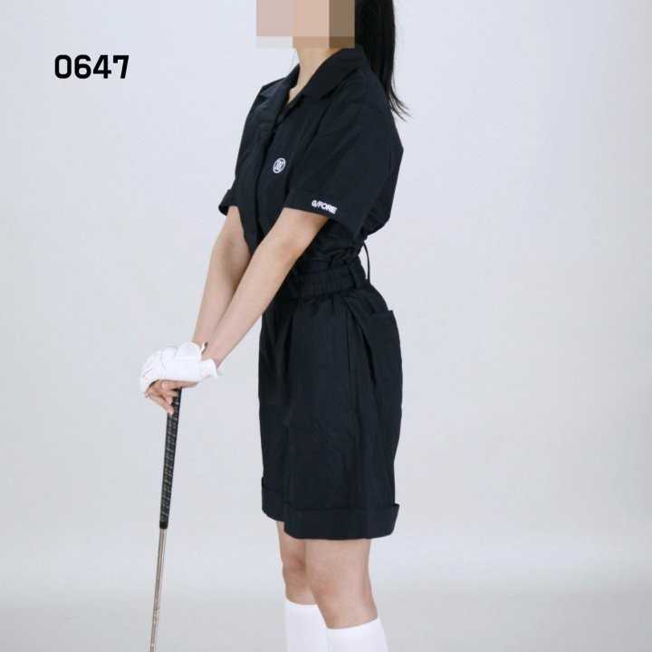 지포어 여자 0647 벨트 점프수트