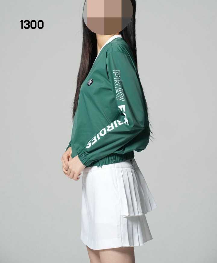 지포어 여자 1300 V넥 바람막이 티셔츠(3color)