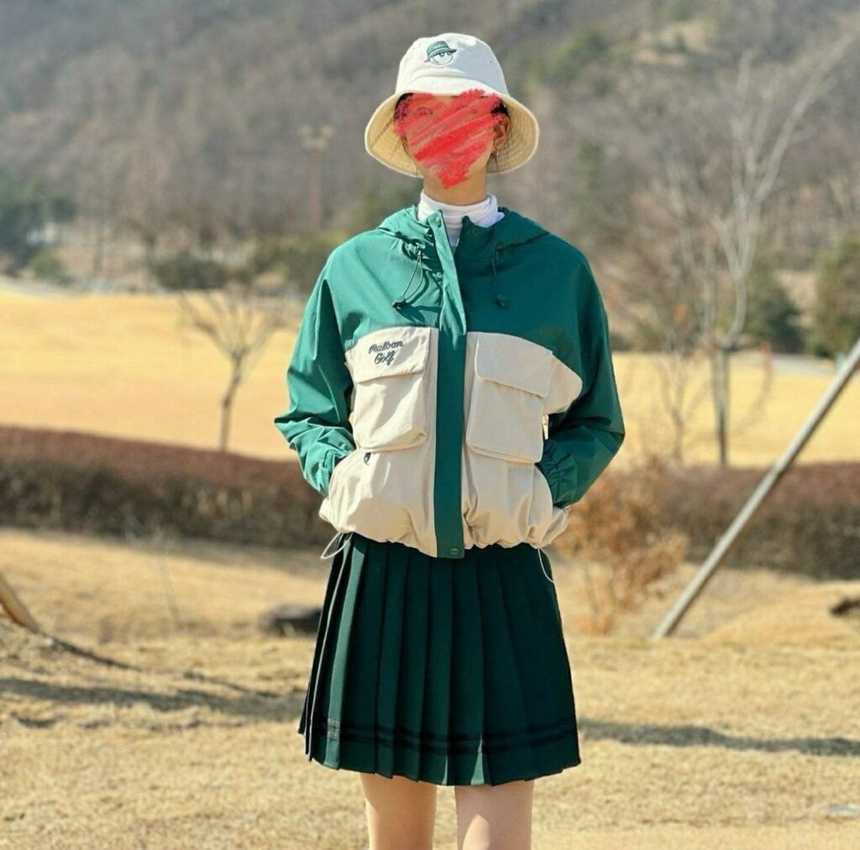 말본 여성 Teeing 집업자켓