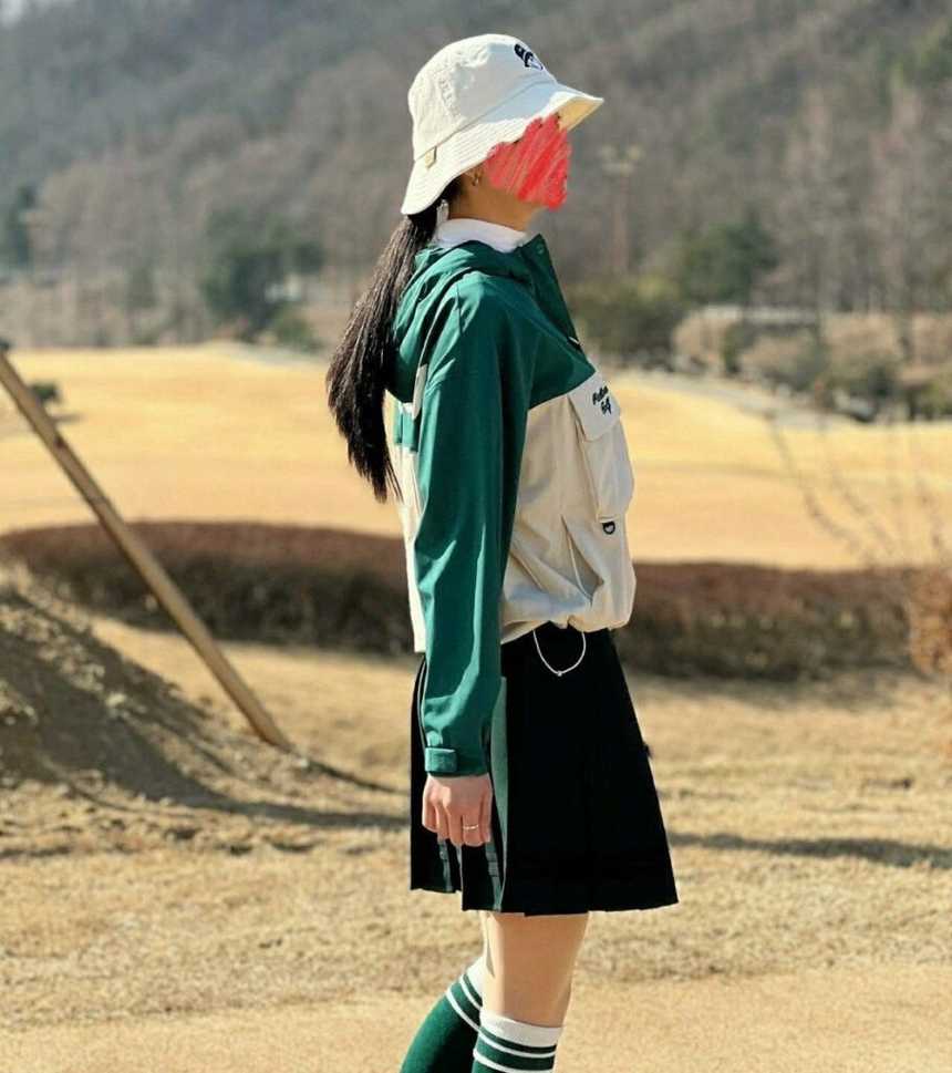 말본 여성 Teeing 집업자켓
