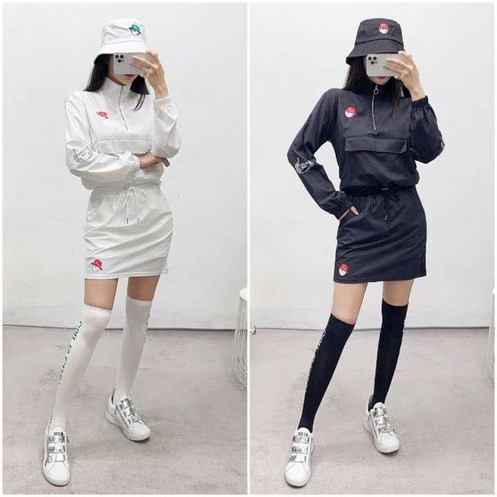 말본 여성 아노락 하이브리드 셋트(2color)