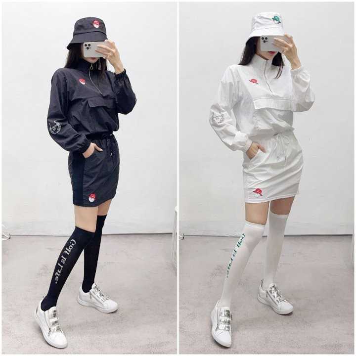 말본 여성 아노락 하이브리드 셋트(2color)