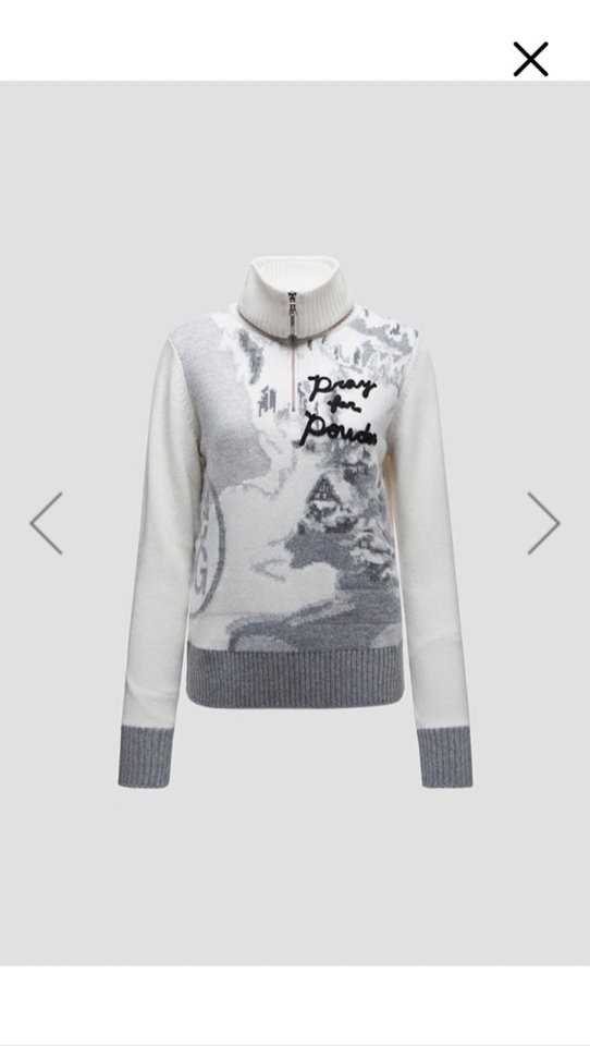 지포어 여성 PRAY FOR POWDER SWEATER