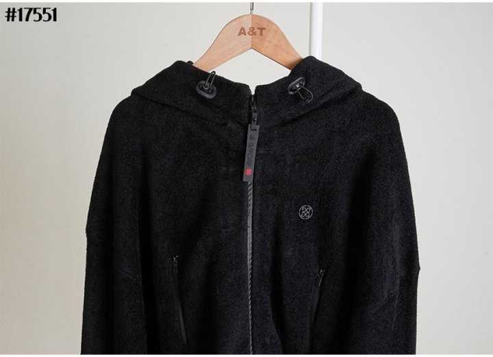 지포어 여성 WELDED SEAM SEALING SWEATER 풀집업 후드 자켓