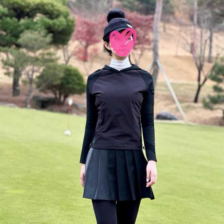 타이틀리스트 여성 우븐 후디 스웨터(2color)