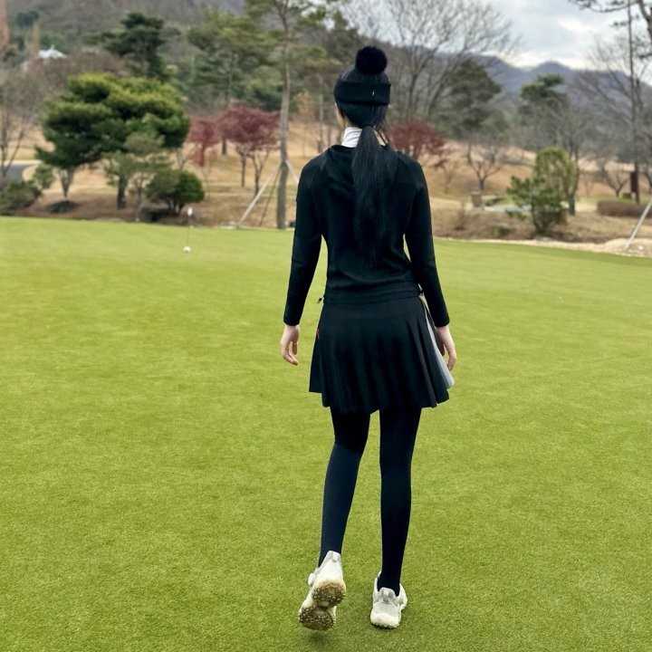타이틀리스트 여성 우븐 후디 스웨터(2color)