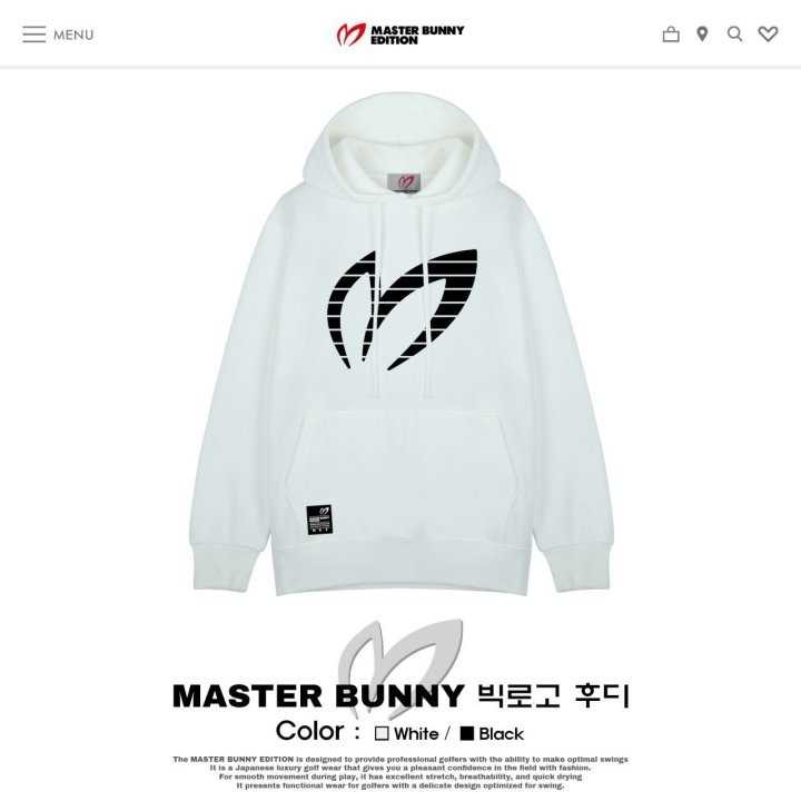 마스터바니 남여공용 빅로고 특양면후디(2color/빅사이즈)