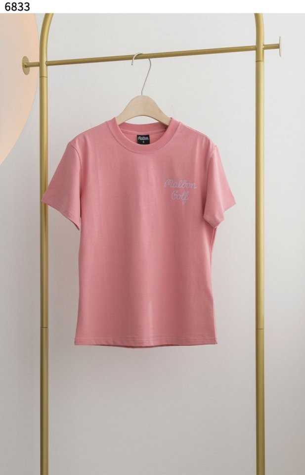말본 여성 더블 사이드 버킷 라운드 티셔츠(3color)