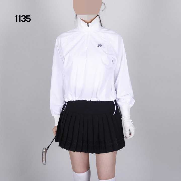 말본 여자 1135 M로고 바람막이 반집업(2color)