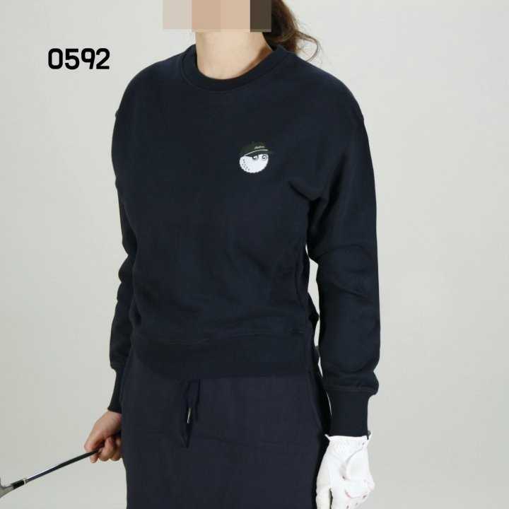 말본 여자 0592 버킷 크루넥 맨투맨 스커트 세트(3color)