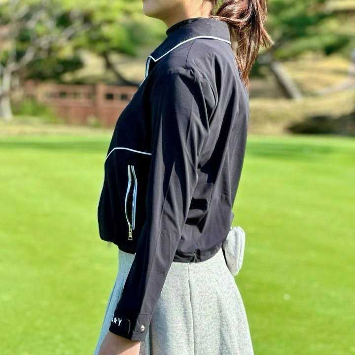 지포어 컬러 라인 후디 봄버 점퍼