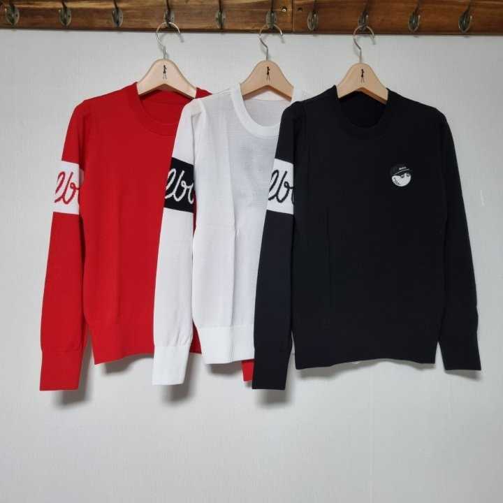 말본 여성 버킷라운드 스웨터(3color)