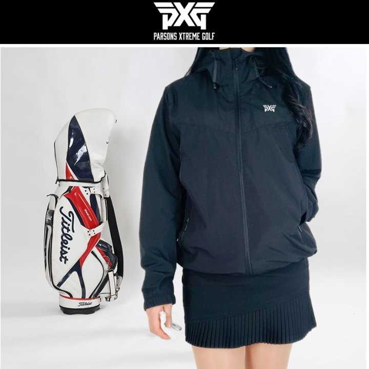 PXG 남녀공용 스트링 후드 바람막이(2color)