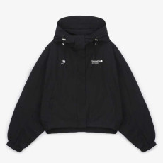 사우스케이프 여성 오버핏 크롭 바람막이(2color)