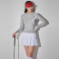 타이틀리스트 여성 아가일 배색 패턴 PK 스웨터(2color)