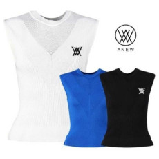어뉴 여성 AW풀자수 브이골지 민소매(3color)