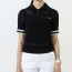 PXG 수입 우먼 썸머 포인트 카라 숏 슬리브 니트(2color)