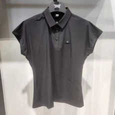 PXG P여성 여름 셔링 포인트 반팔