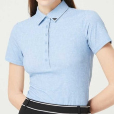 PXG 수입 우먼 여름 베이직 카라 반팔 티셔츠(2color)