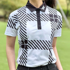 PXG 우먼 썸머 패턴 쇼츠 슬리브