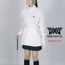 PXG 여자 PXWJA0714 허리셔링 하프 바람막이 자켓(2color)