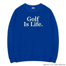 말본 남녀공용 Golf Is Life. 크루넥 맨투맨(6color)