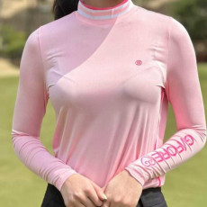 지포어 모크 넥 T – Shirt 롱슬리브