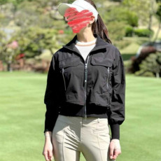 지포어 여성 쇼트 아우터 점퍼