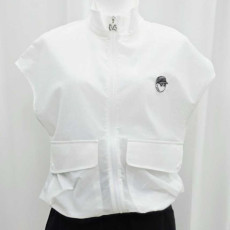 말본 여성 립조직 빅포켓 베스트(2color)