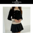 제이린드버그 여성 양버튼 카라 긴팔(2color)