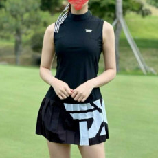 PXG 우먼 썸머 빅로고 플렛 원피스
