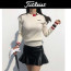 타이틀리스트 여성 시보리 배색 라운드 긴팔(2color)
