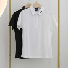 PXG 수입고급 여성 베이직 엠보 썸머 카라티셔츠(2color)