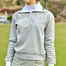PXG 우먼 윈터 와이드 카라 LS 티셔츠(2color)