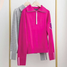 지포어 여성 WOOL CASHMERE HALF ZIPUP(2color)