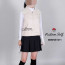말본 여자 MNWVE1371 덕다운 니트 카라 조끼 베스트(2color)