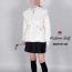 말본 여자 MNWVE1369 빅카라 스트링 패딩 점퍼(2color)