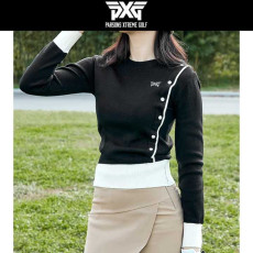 PXG 사이드 단추 라운드긴팔(2color)