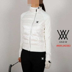 어뉴 여자 ANWJA0383 사선지퍼 패딩 점퍼 자켓(3color)
