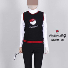 말본 여자 MBWTS1361 버킷 니트 베스트 조끼(2color)