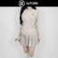 지포어 라인카라 니트 긴팔(3color)