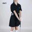 지포어 여자 0647 벨트 점프수트