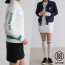 지포어 여성 팔 로고 자켓(2color)