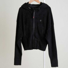 지포어 여성 WELDED SEAM SEALING SWEATER 풀집업 후드 자켓